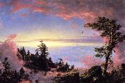 Frederic Edwin Church Above the Clouds at Sunrise oil painting picture wholesale
